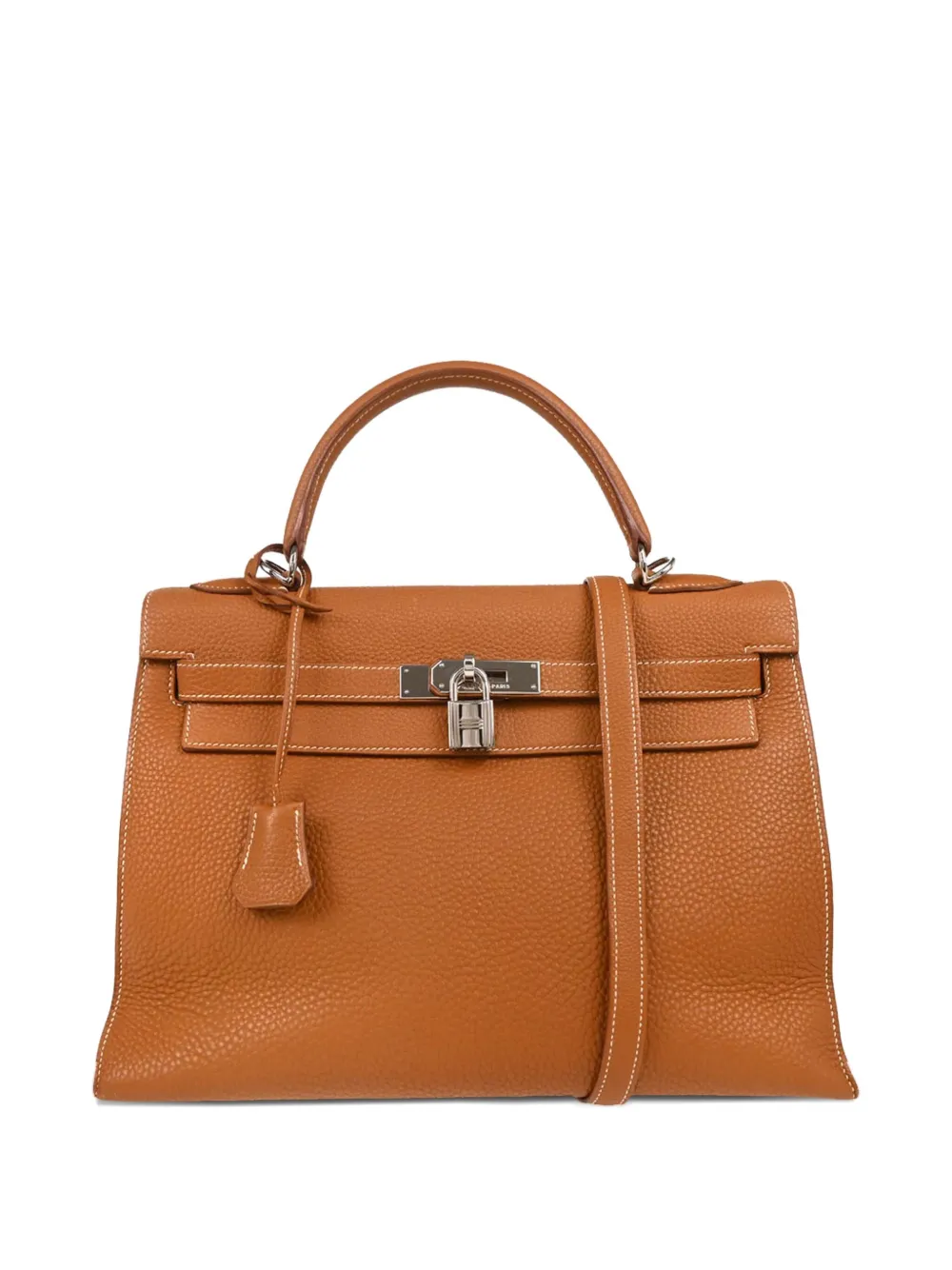 Hermès Pre-Owned 2005 Kelly 32 tote bag | Gold | Image 1