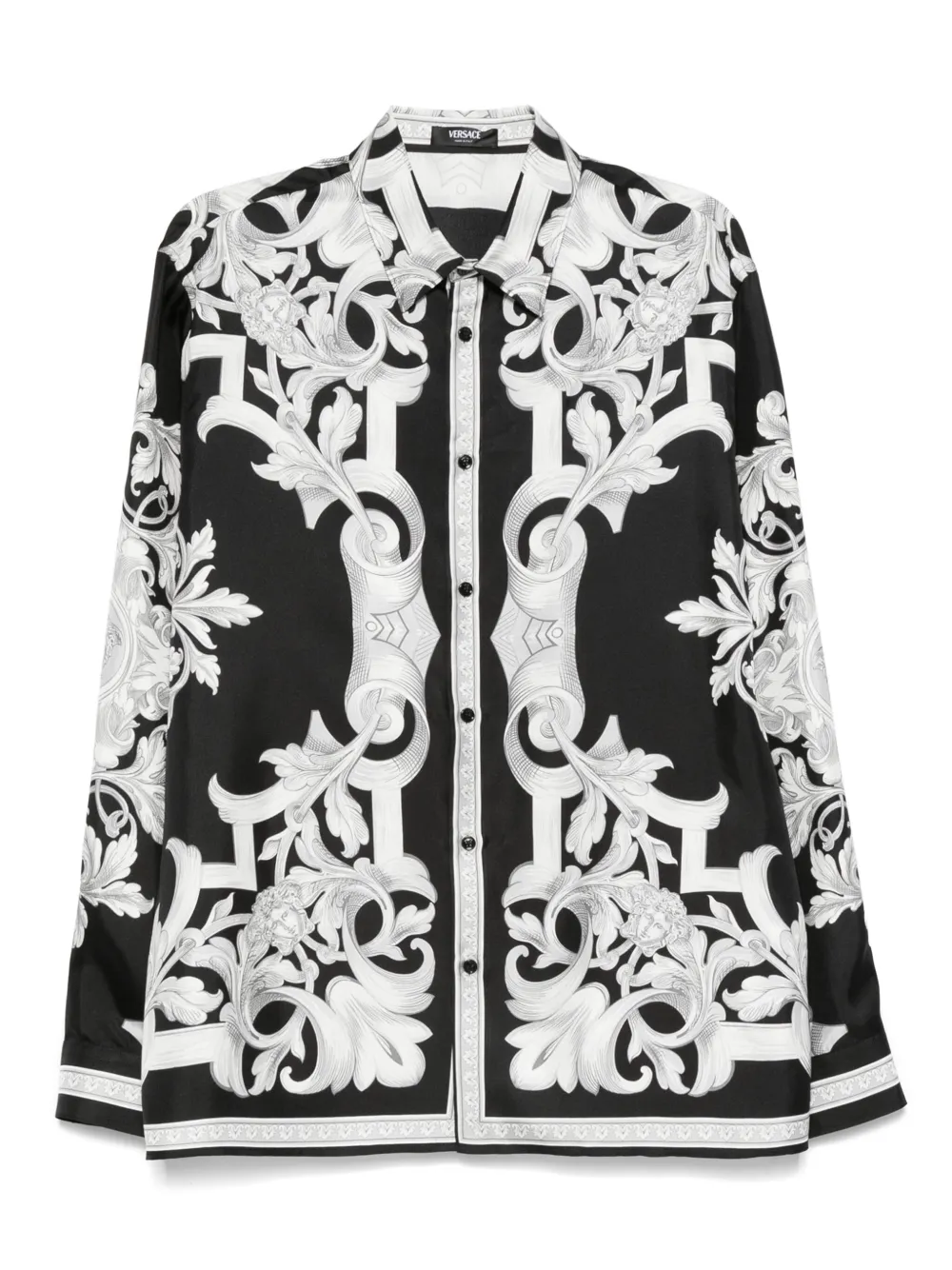Versace Barocco shirt Zwart