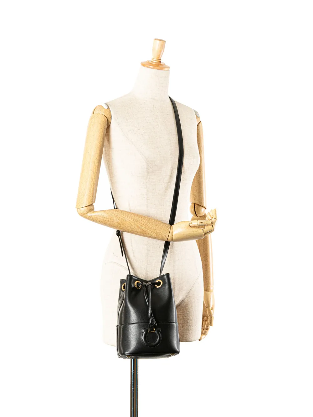 Ferragamo Pre-Owned Borsa a secchiello Gancini City in pelle 2000-2024 | Pre-owned | Image 2