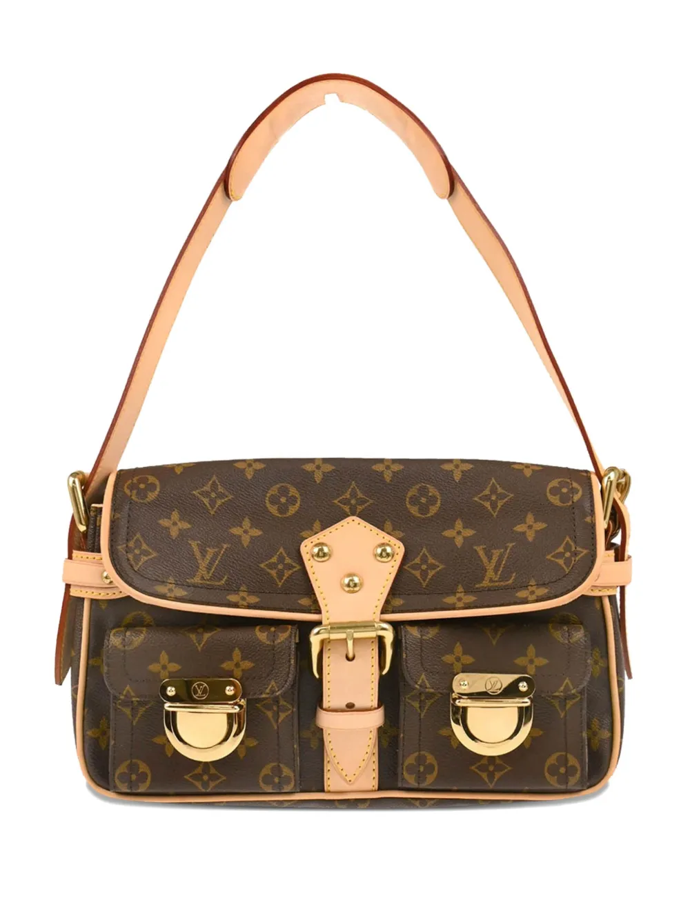 Louis Vuitton Pre-Owned 2007 ハドソン PM ショルダーバッグ - ブラウン Louis Vuitton Pre-Owned 2007 ハドソン PM ショルダーバッグ - ブラウン