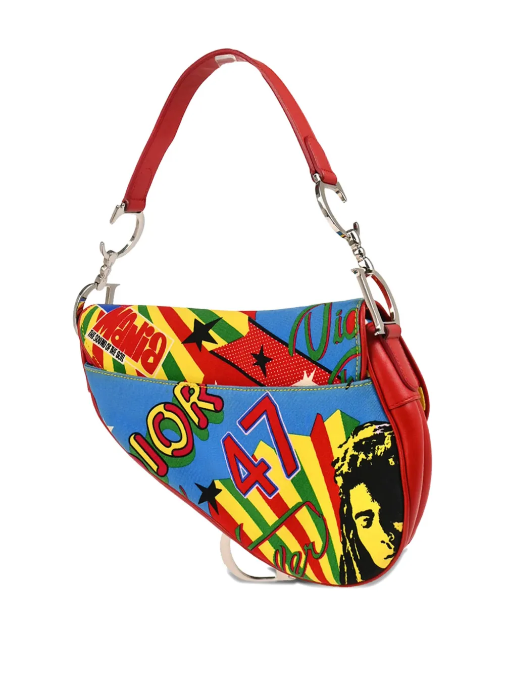 Christian Dior Pre-Owned 2003 Mania Saddle Handbag | Pre-Owned | Image 2