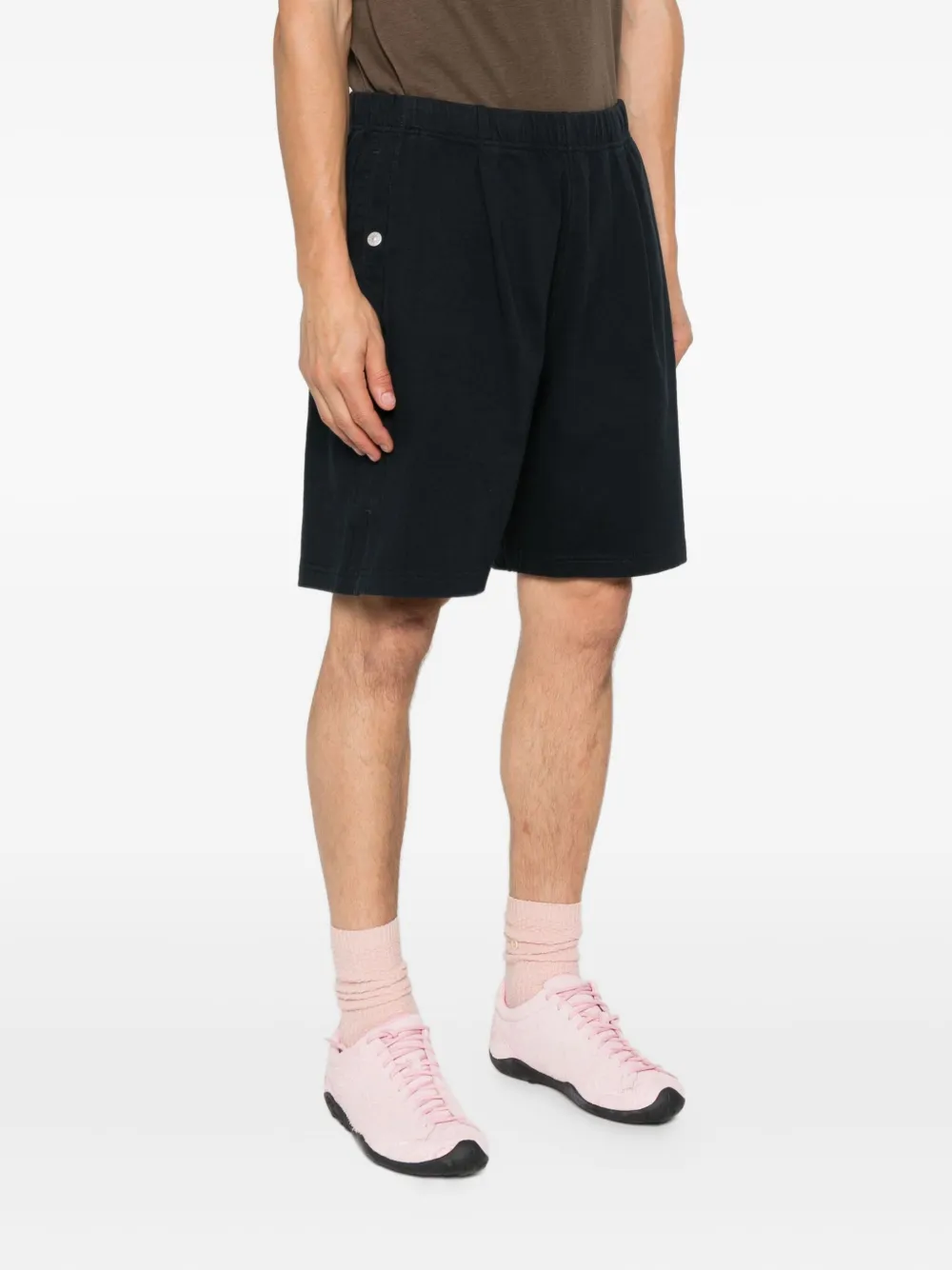 Stone Island Katoenen shorts Blauw