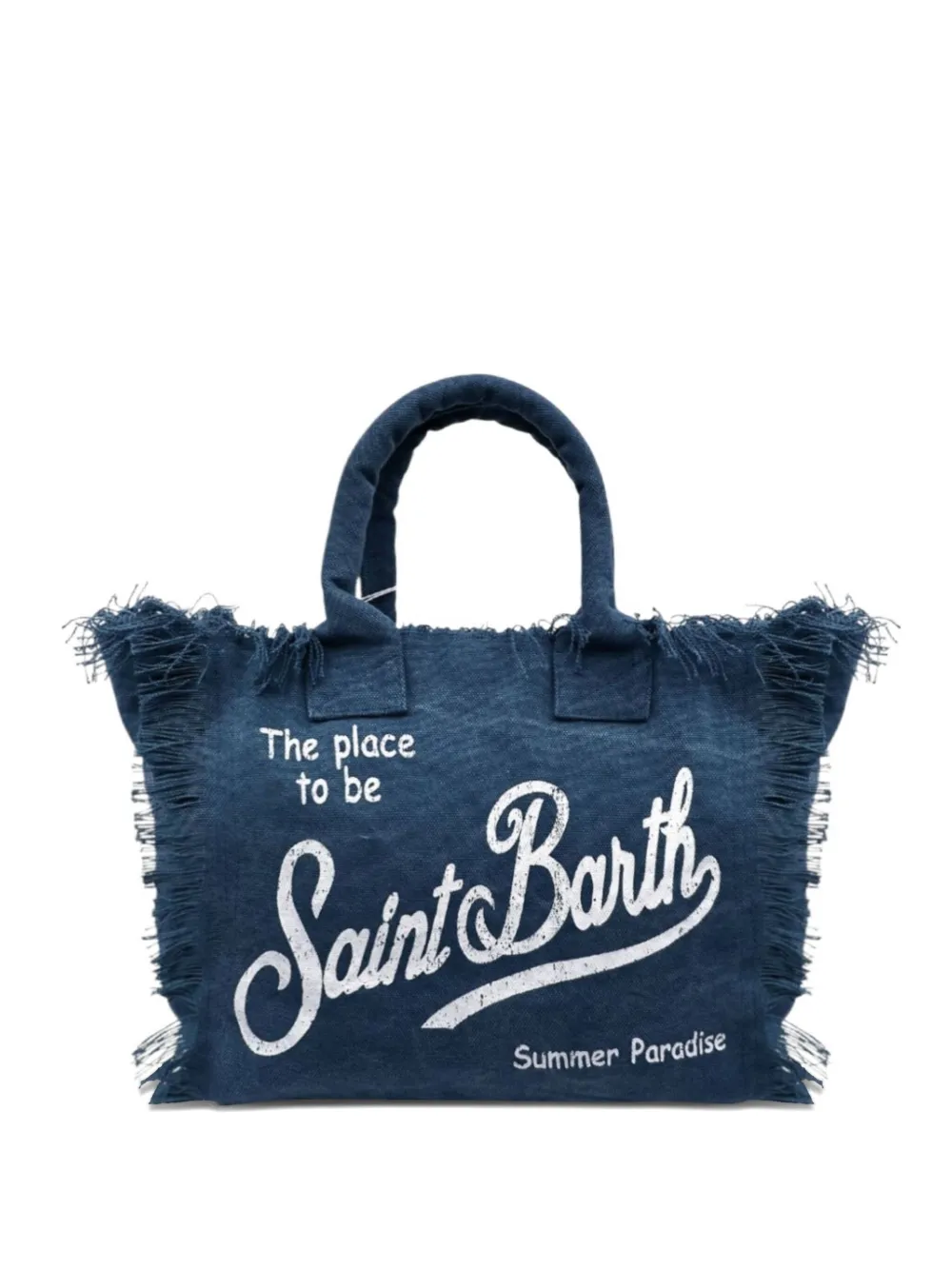 Mc2 Saint Barth Cotton Canvas Tote Bag
