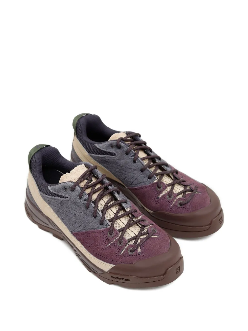 Salomon X-Alp suede leather sneakers Red