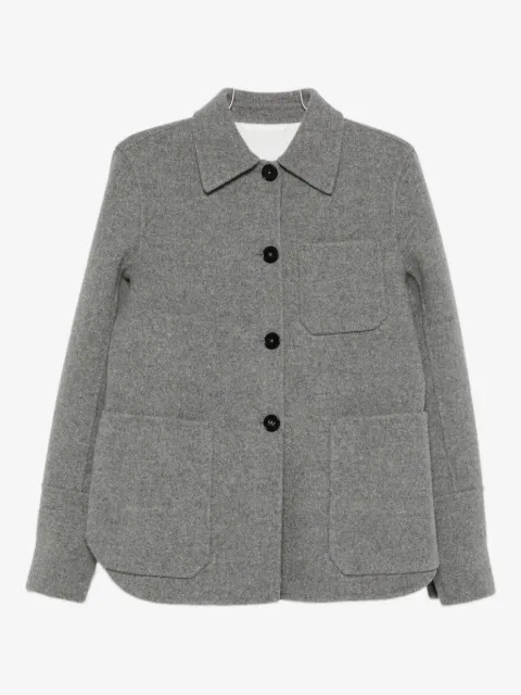 Jil Sander patch-pocket button-front jacket
