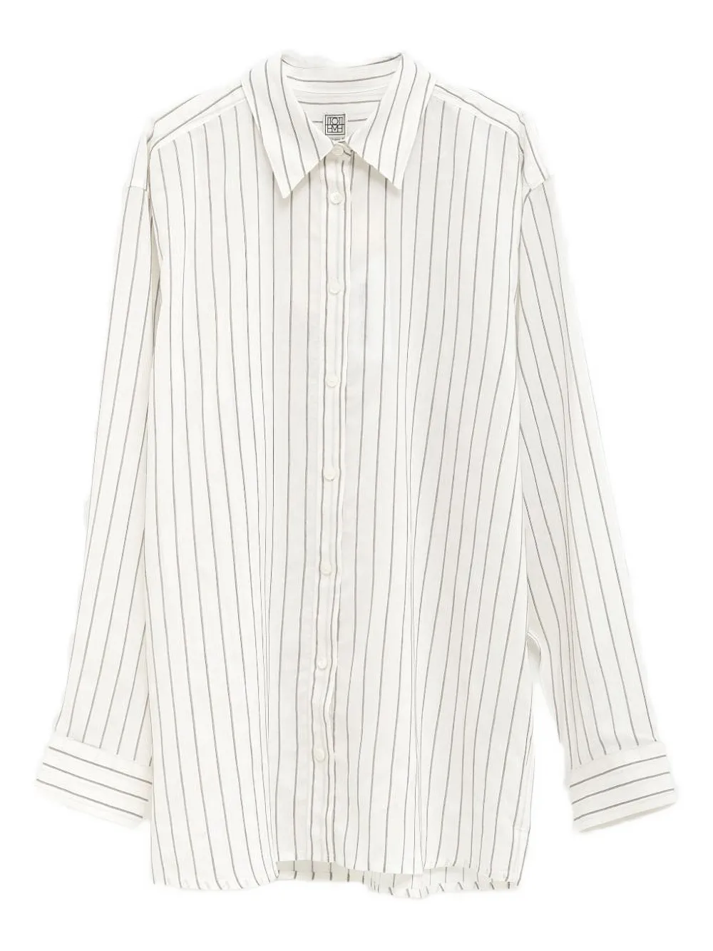 TOTEME striped shirt Wit