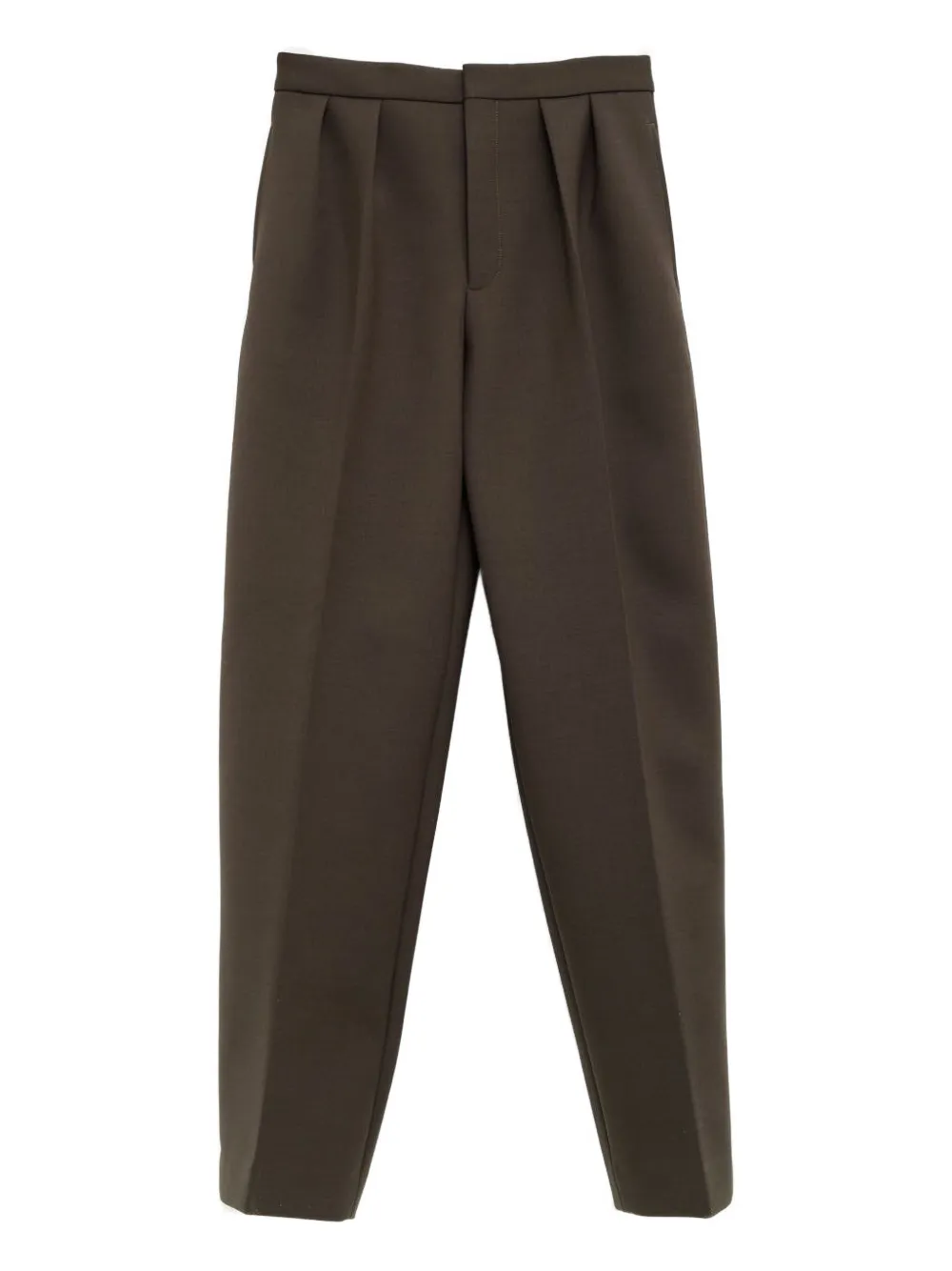 Jacquemus pleated-front trousers | Brown | Image 1