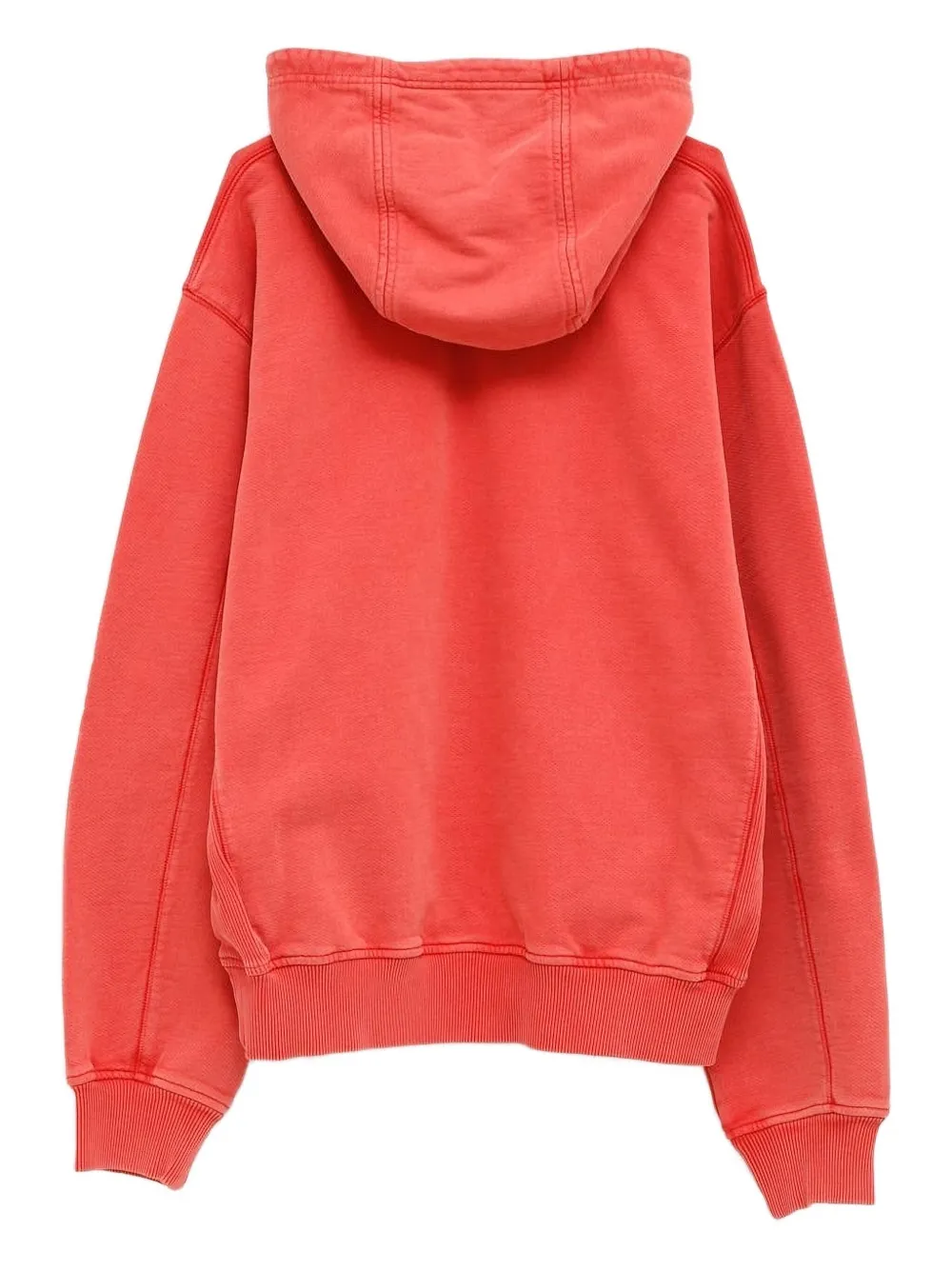 Casablanca Graphic-print Drawstring Hoodie In Red