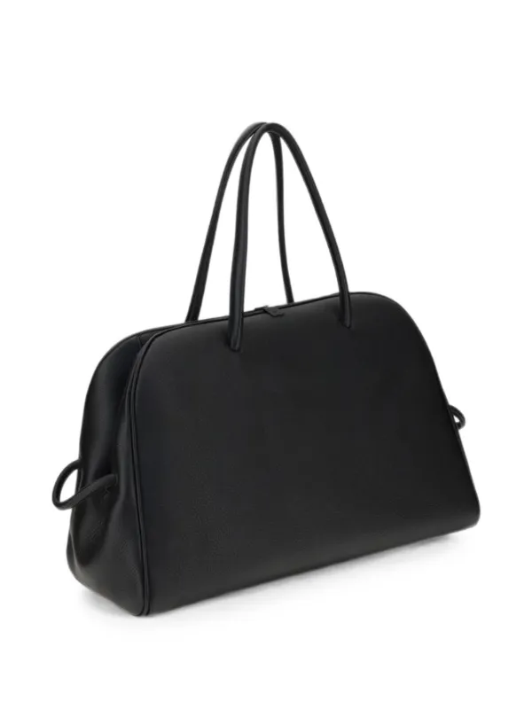 Jacquemus Tourism レザーショルダーバッグ L | ブラック | FARFETCH JP