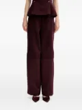 Stine Goya seam-details trousers - Red