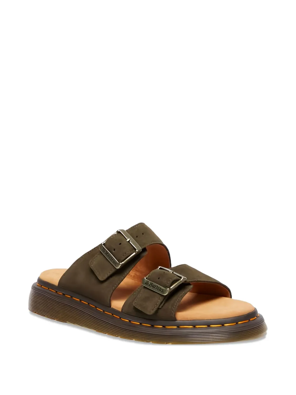 Dr. Martens Suède sandalen Groen