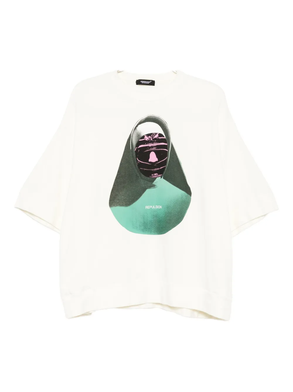 Undercover printed sweatshirt Beige