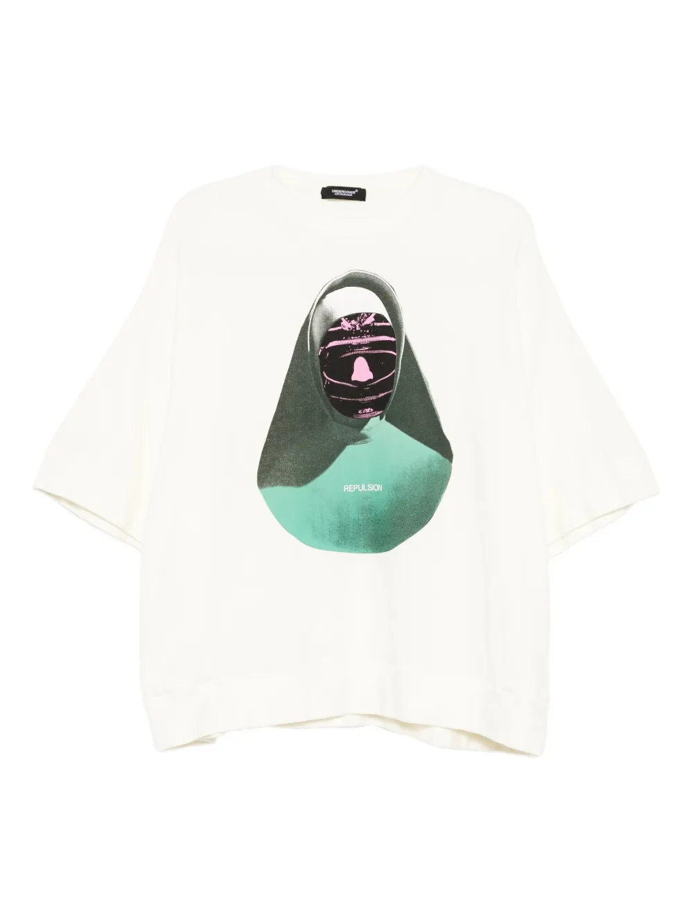 Undercover printed sweatshirt Beige