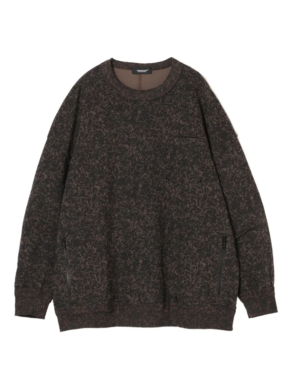 Undercover pocket zip-detail sweater Bruin