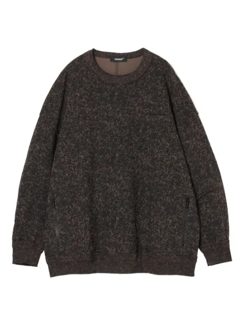 Undercover pocket zip-detail sweater