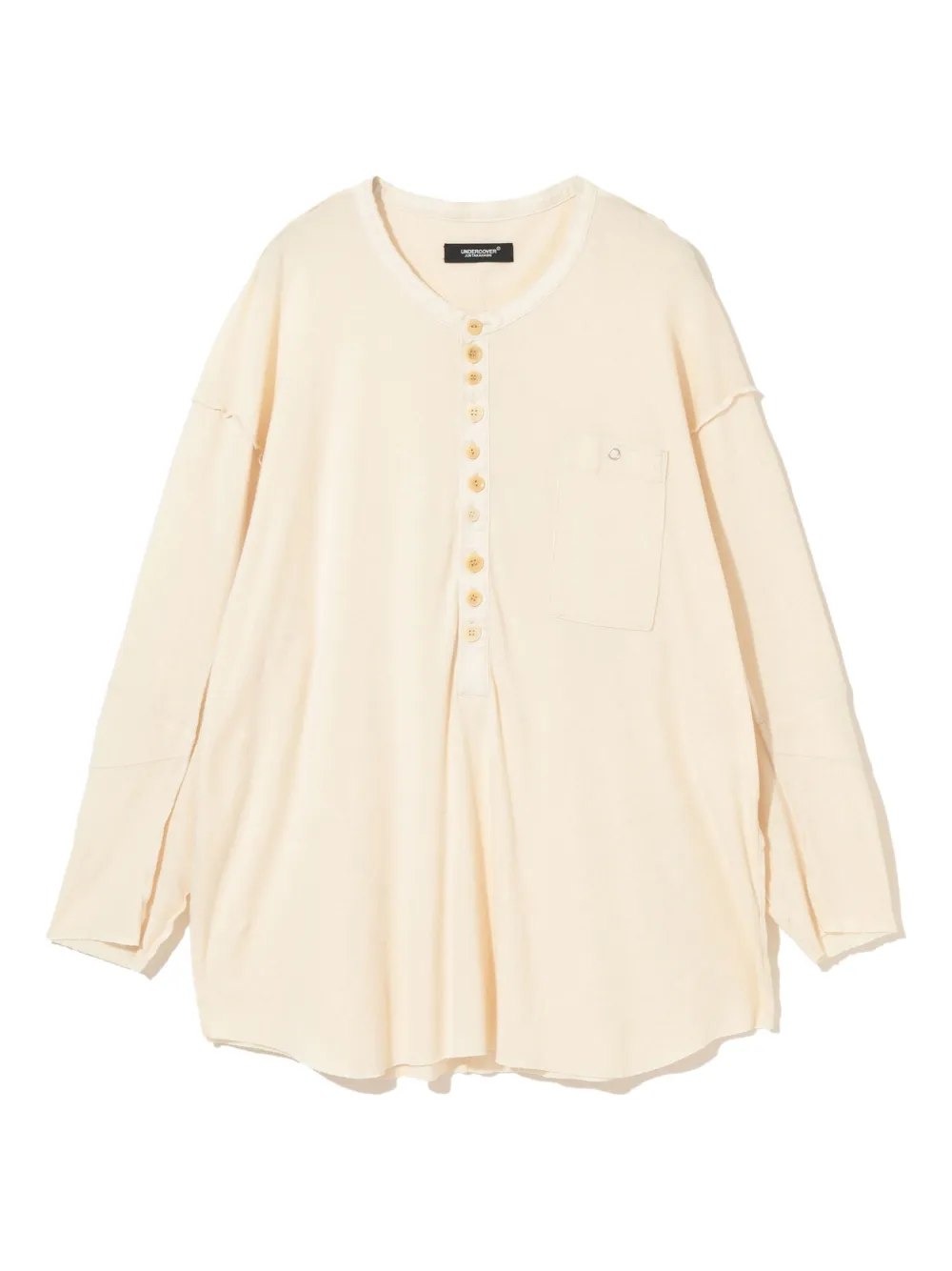 Undercover button-up long-sleeve shirt - ニュートラル Undercover button-up long-sleeve shirt - ニュートラル