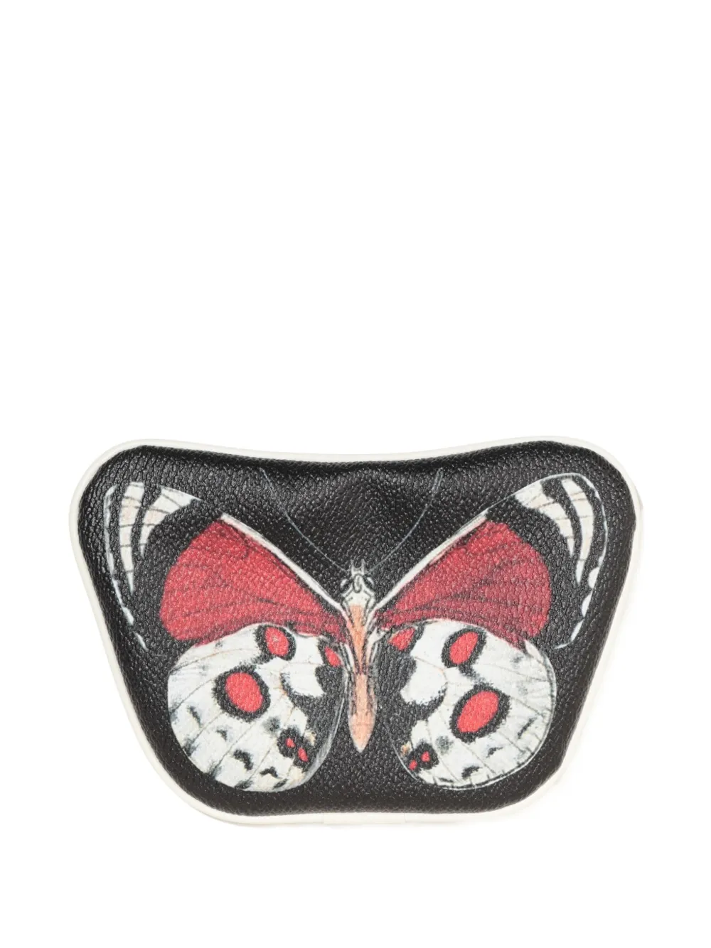Undercover butterfly-print coin purse Zwart