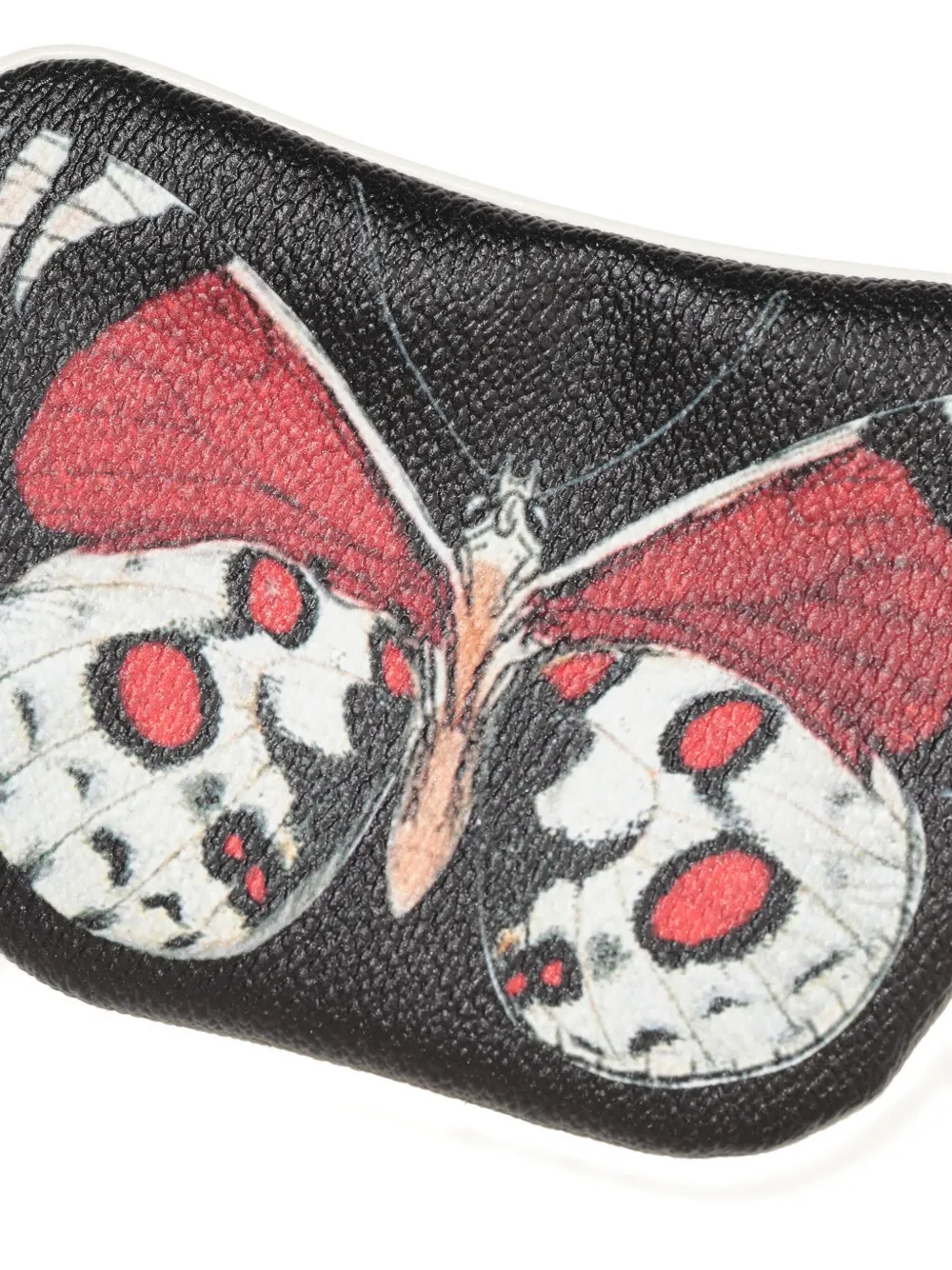 Undercover Portemonnee met vlinderprint Zwart