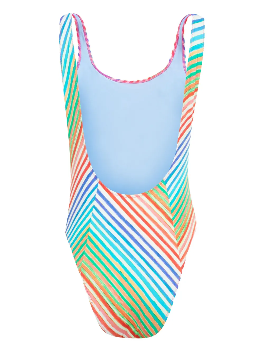 Christopher John Rogers traje de baño Bias Crayon con motivo de rayas | Trajes de baño | Image 2