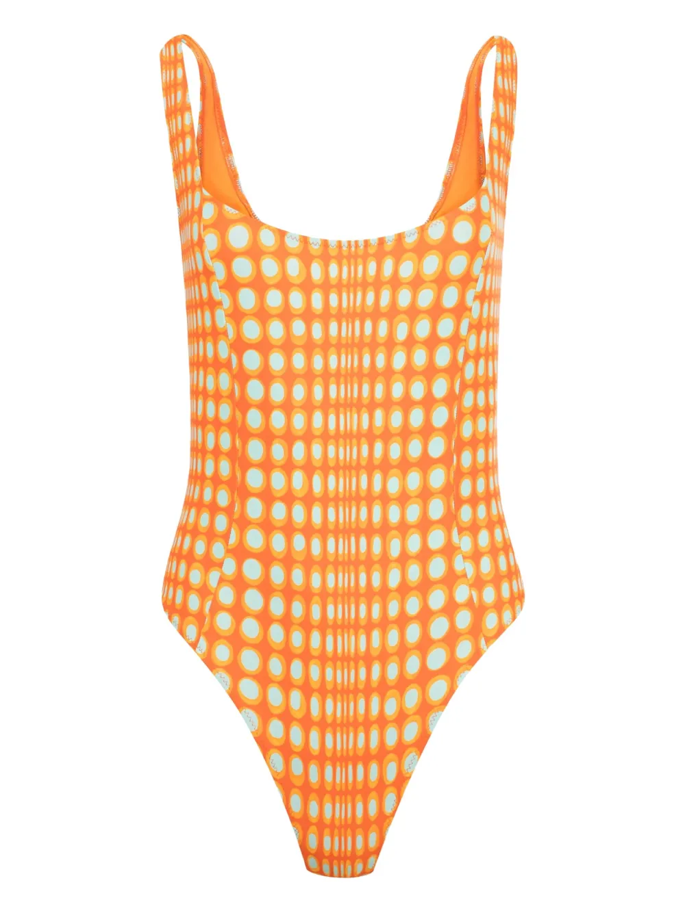 Christopher John Rogers Wiggle Dot Swimsuit