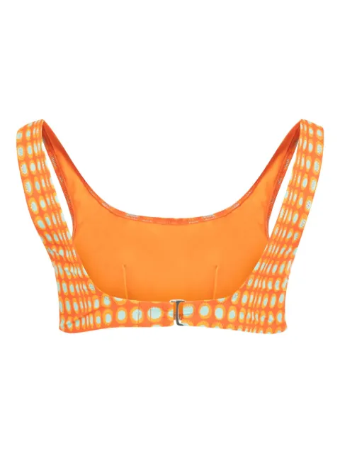 Christopher John Rogers top de bikini Wiggle Dot