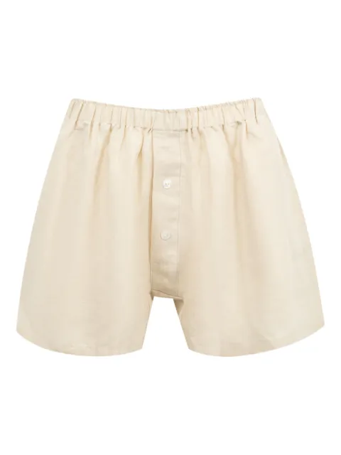Deiji Studios linen shorts set