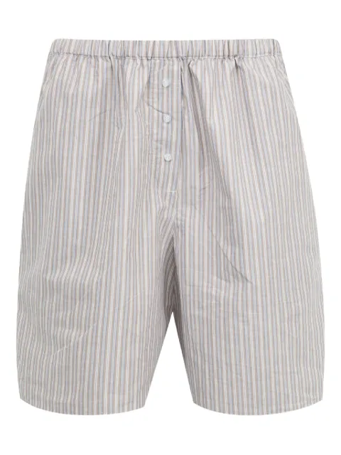 Deiji Studios striped drawstring shorts