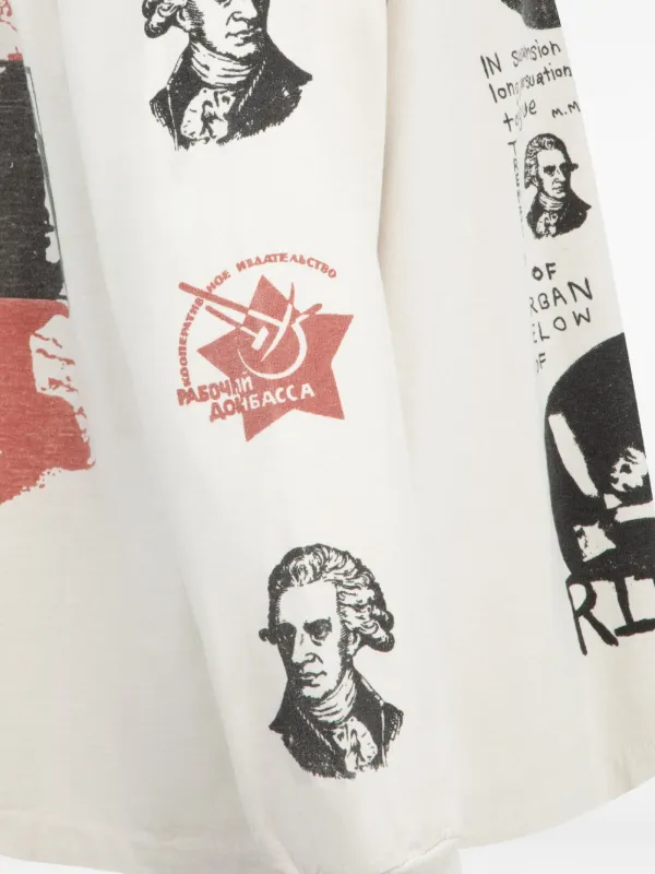 Off-Stamp cropped T-shirt