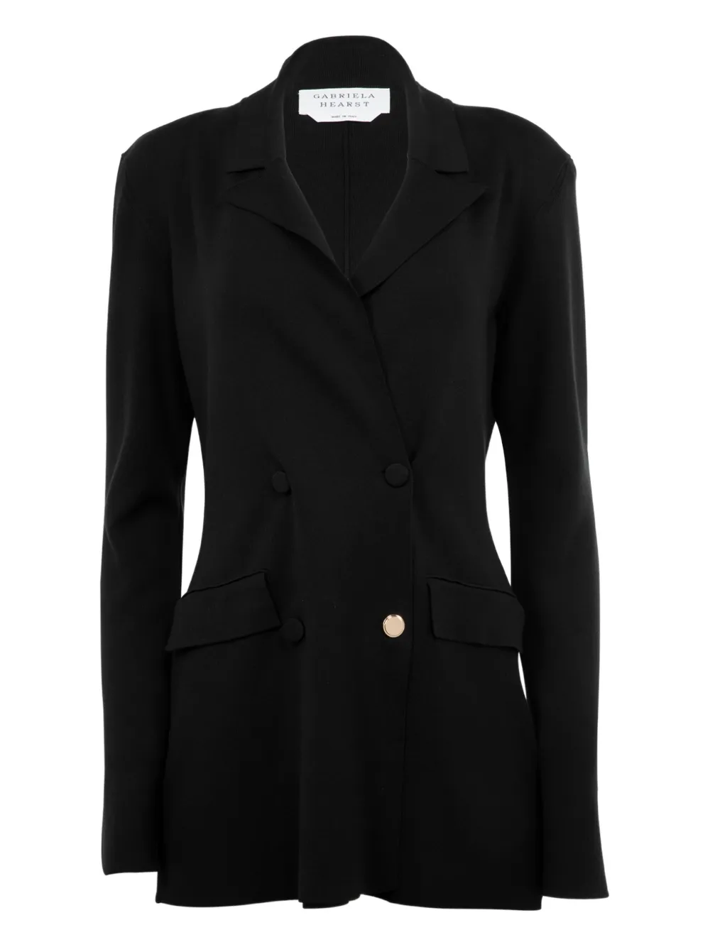 Gabriela Hearst Aphaia double-breasted tailored blazer | Black | Image 1