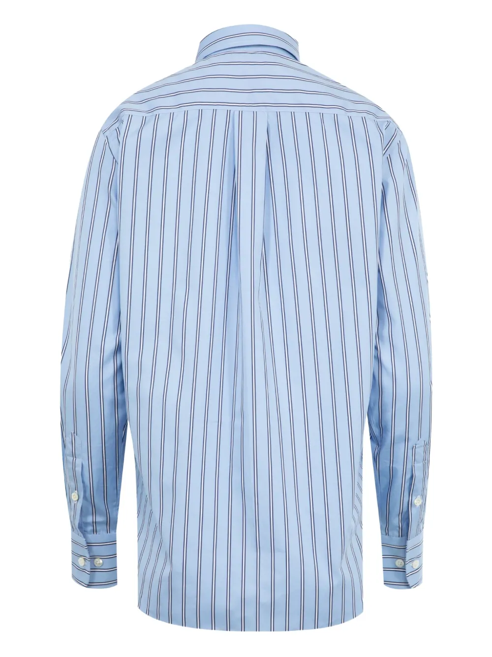 HommeGirls striped button-up shirt - Blauw