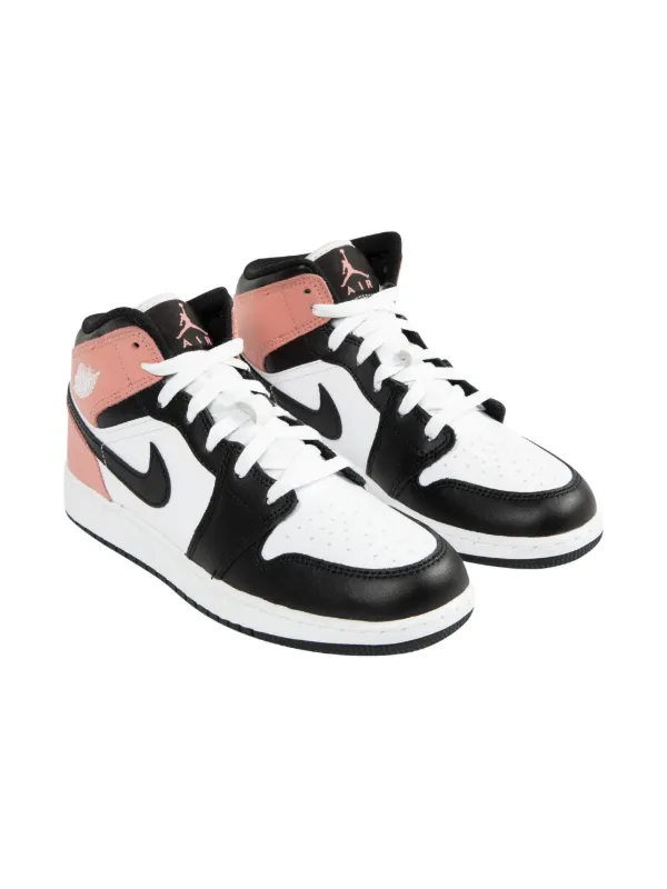 Jordan Kids Air Jordan 1 Mid スニーカー | ホワイト | FARFETCH JP