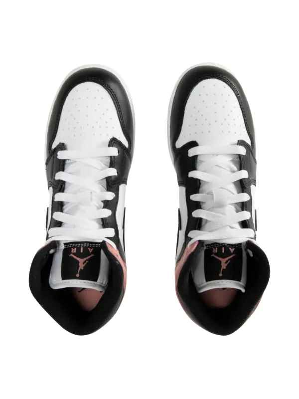 Jordan Kids Air Jordan 1 Mid スニーカー | ホワイト | FARFETCH JP
