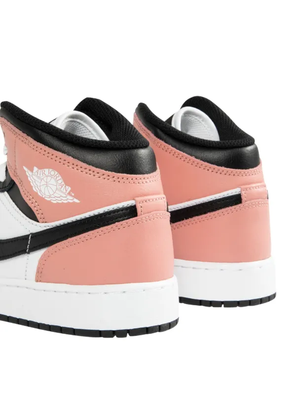 Jordan Kids Air Jordan 1 Mid スニーカー | ホワイト | FARFETCH JP