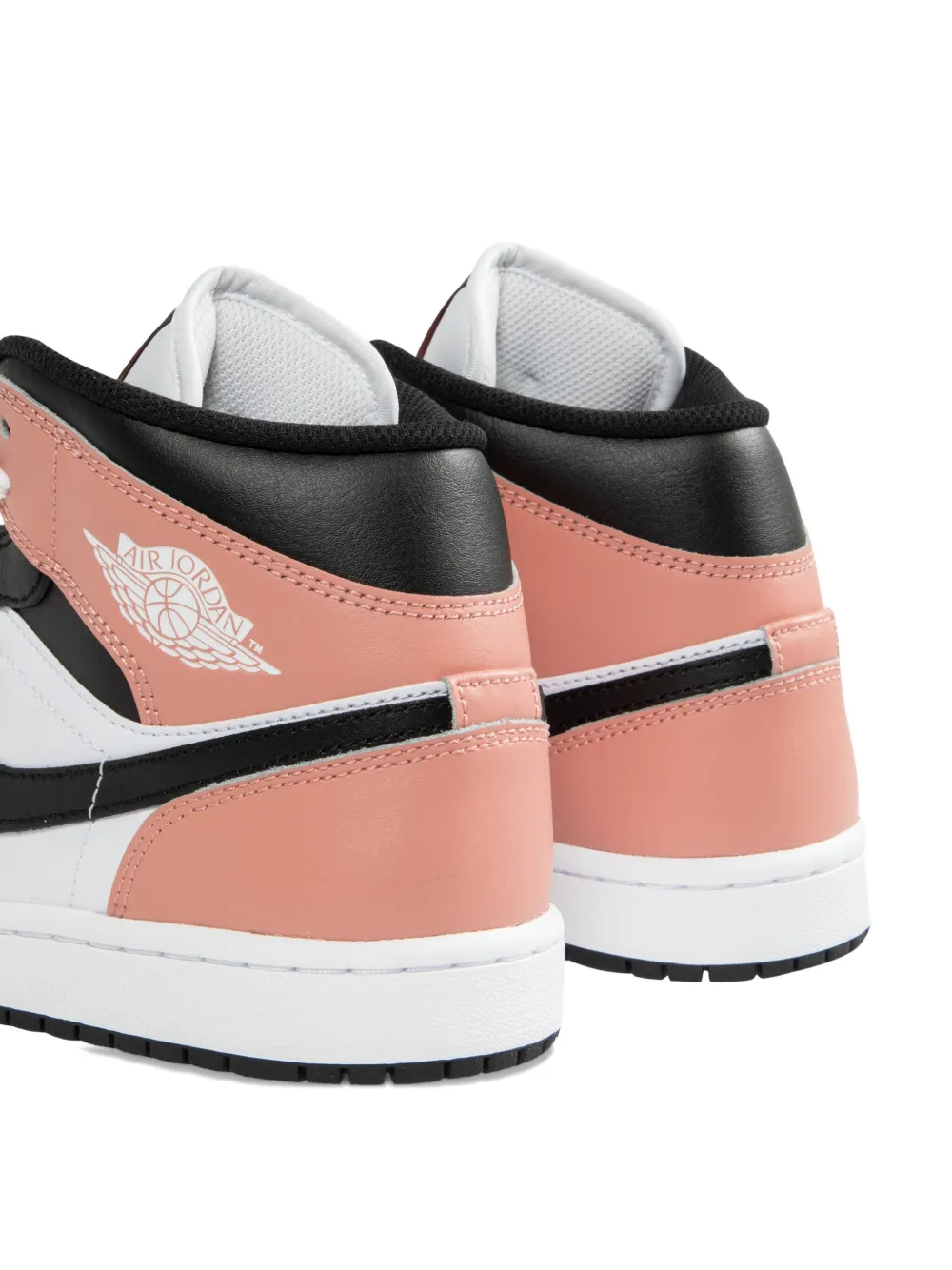 Jordan Air leather sneakers White