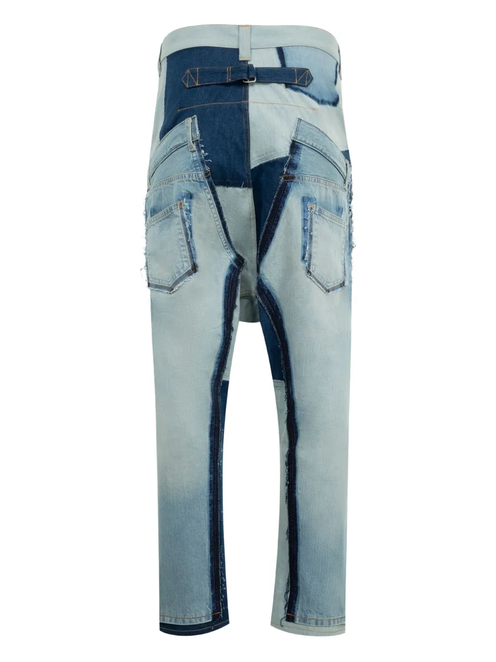 Junya Watanabe MAN patchwork jeans | Drop-Crotch Jeans | Image 2