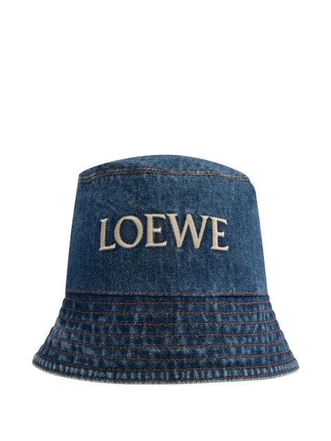 LOEWE denim bucket hat