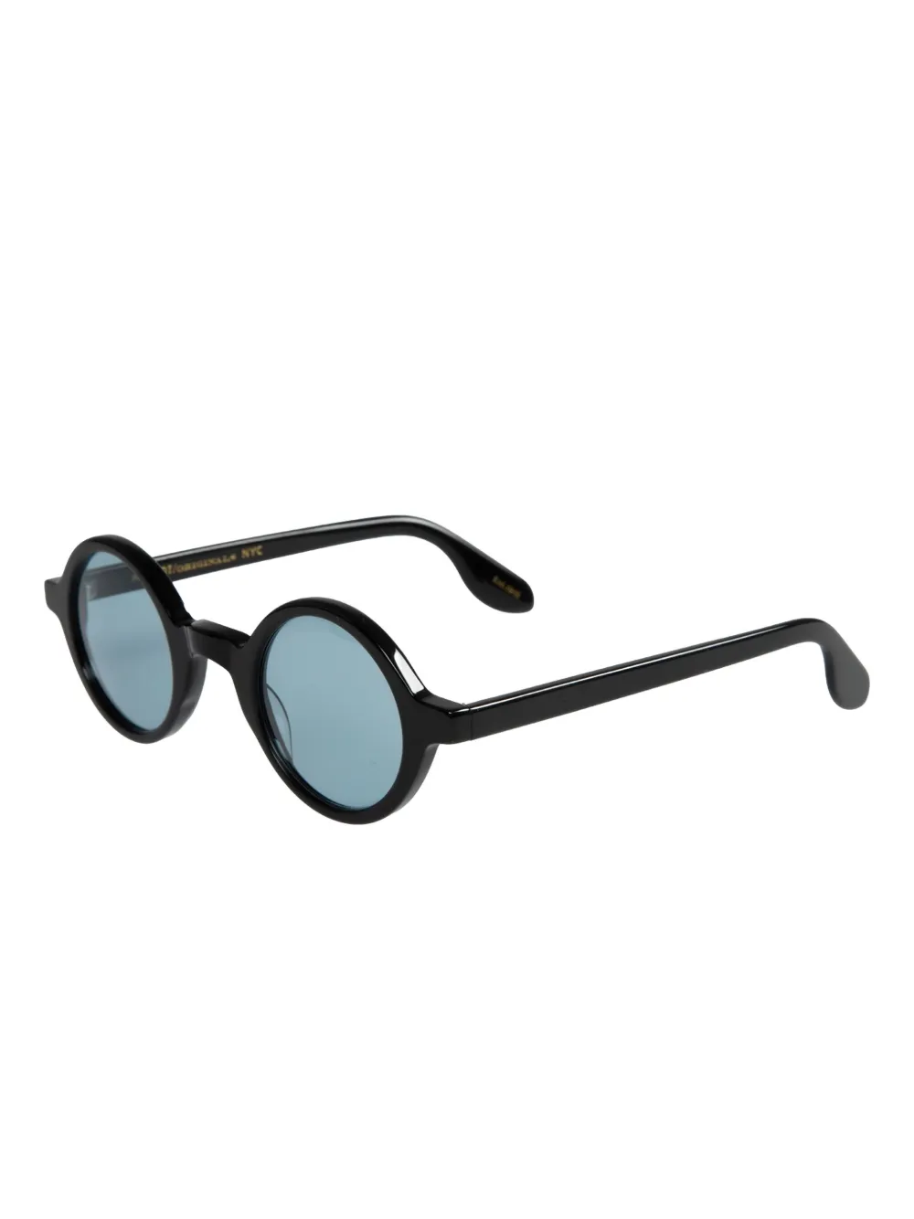 Moscot Zonnebril met rond montuur Zwart