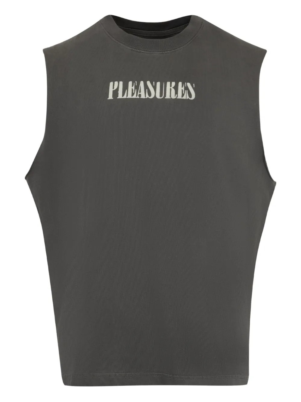 Onyx sleeveless logo vest