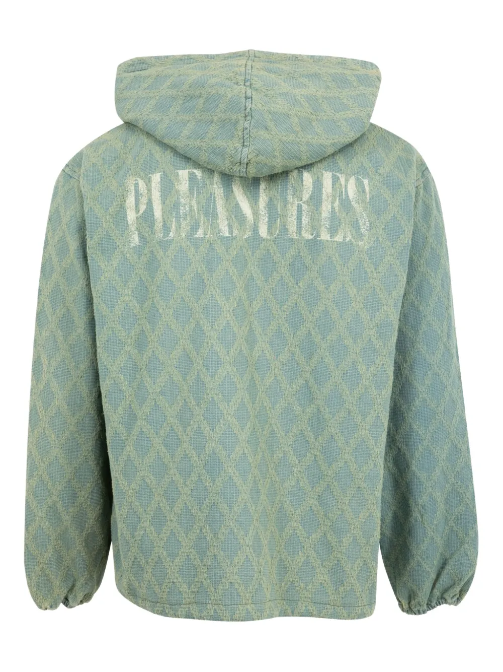Pleasures diamond-jacquard zip-up hoodie | Hoodies | Image 2