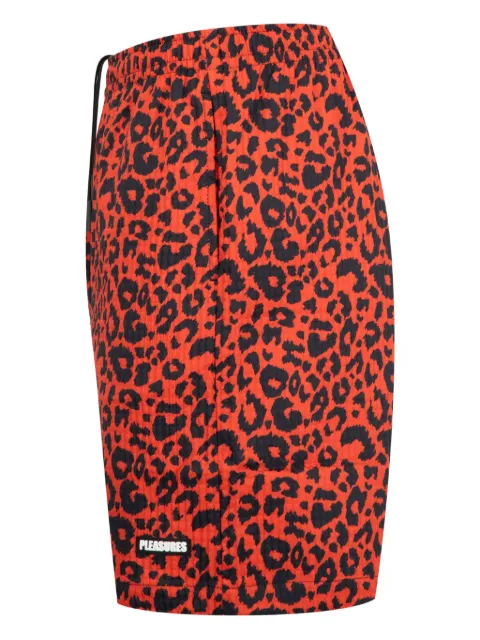 Pleasures leopard-print shorts