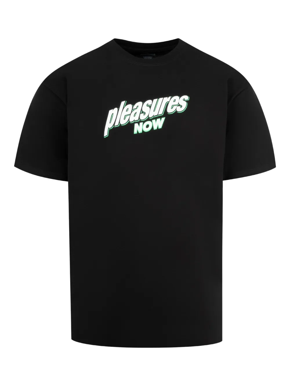 Pleasures Quench logo graphic T-shirt - ブラック Pleasures Quench logo graphic T-shirt - ブラック