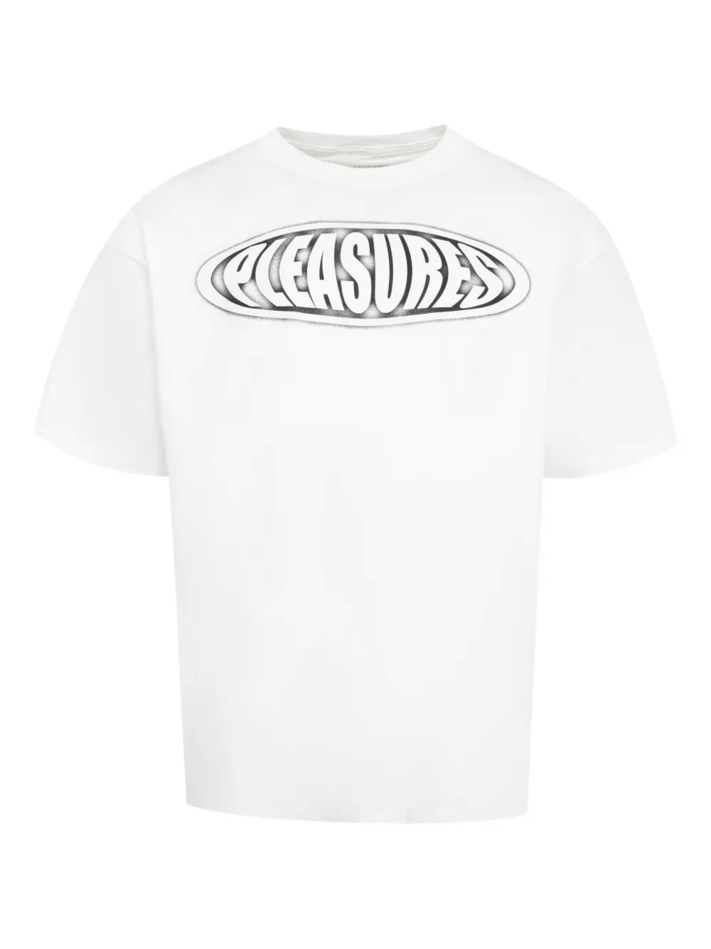 Pleasures Sandblast graphic print T-shirt - ホワイト Pleasures Sandblast graphic print T-shirt - ホワイト