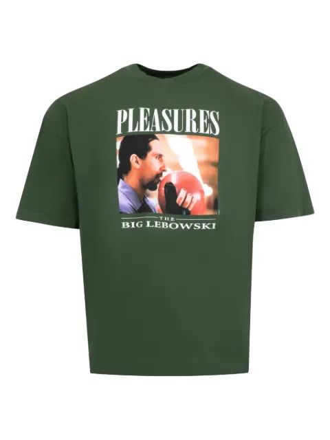 Pleasures playera con estampado Lick