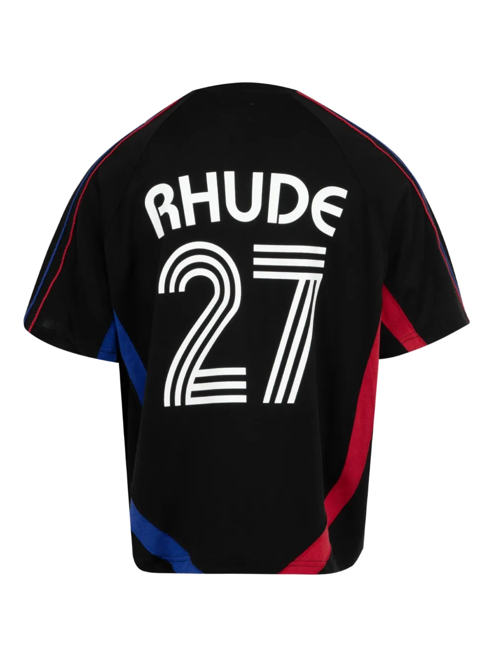 RHUDE 27 jersey shirt - Zwart