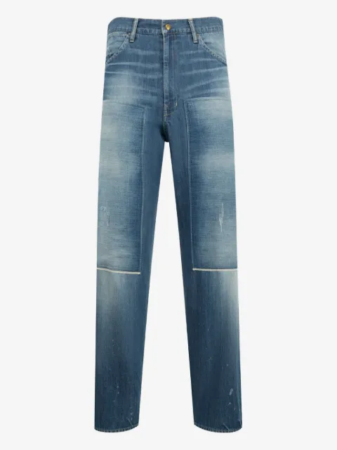 visvim distressed-effect jeans
