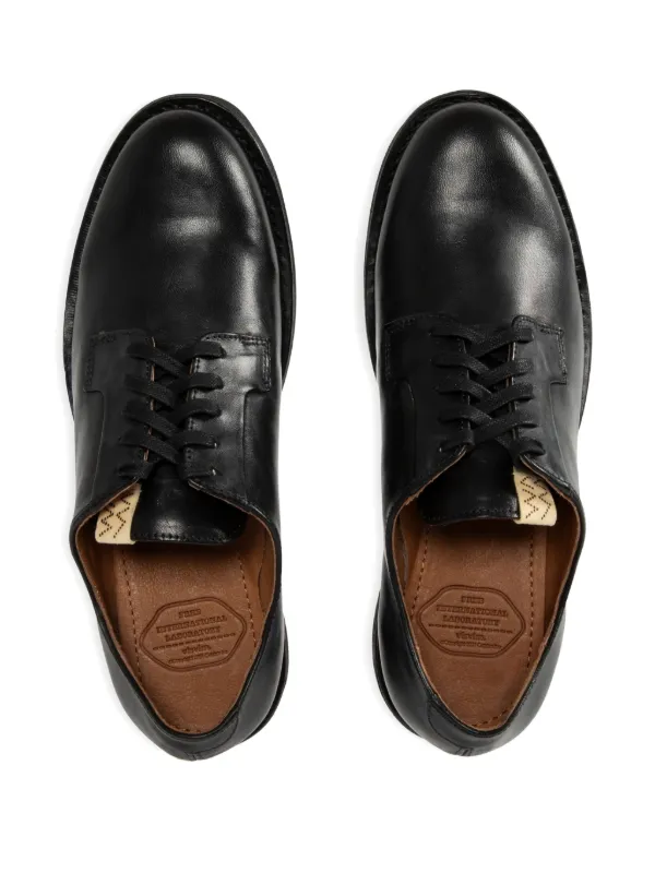 Visvim G.P.O. Folk ダービーシューズ | ブラック | FARFETCH JP