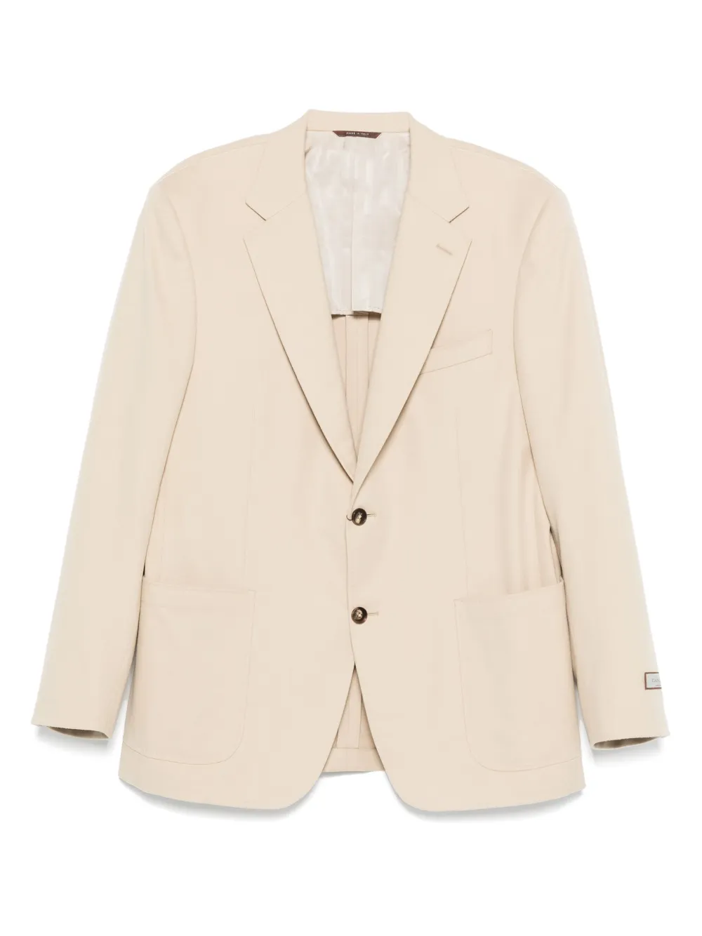 Canali single-breasted blazer | Neutrals | Image 1