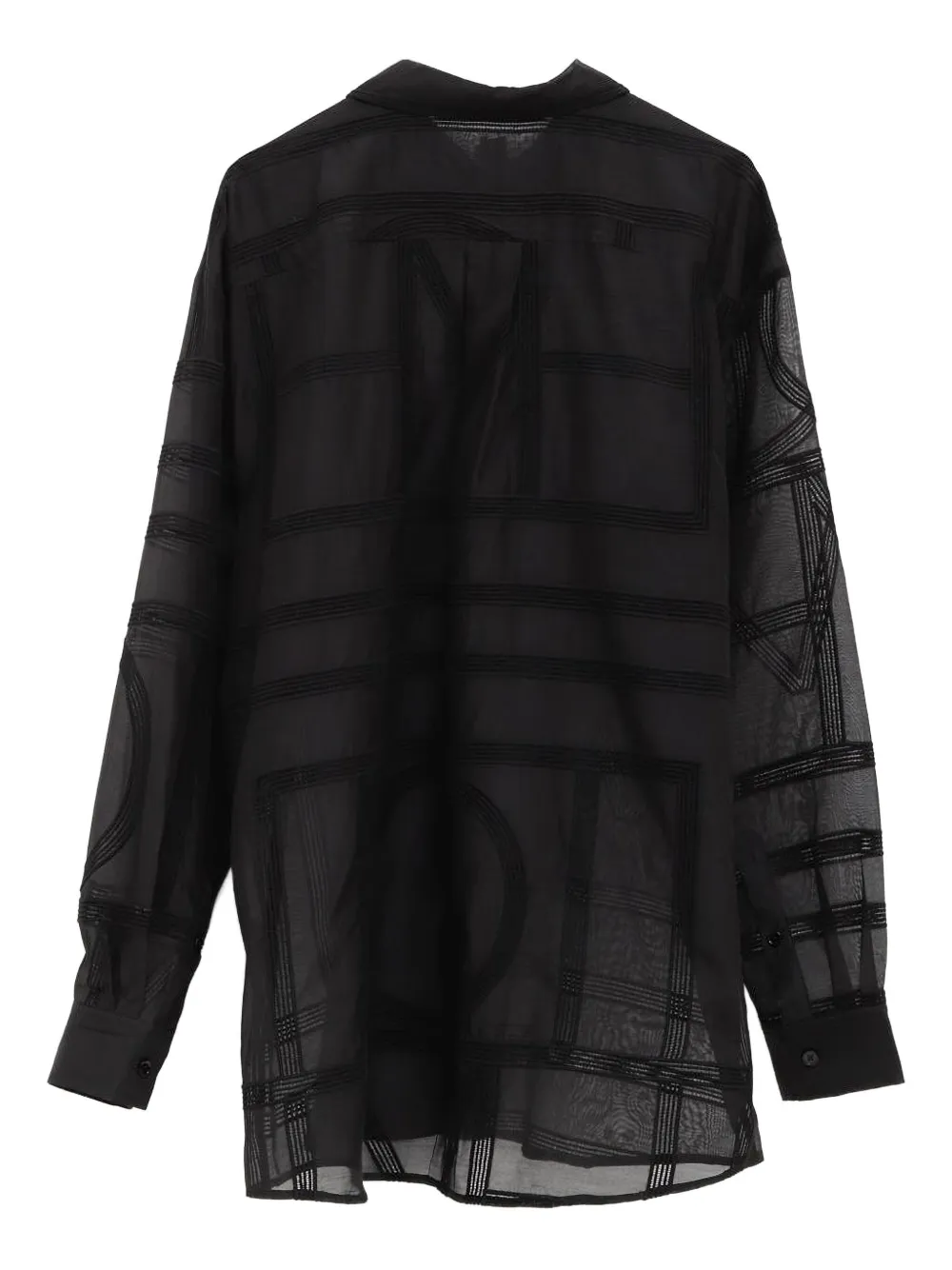 TOTEME geometric-embroidered shirt | Shirts | Image 2