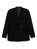 Canali double-breasted jacket - Black