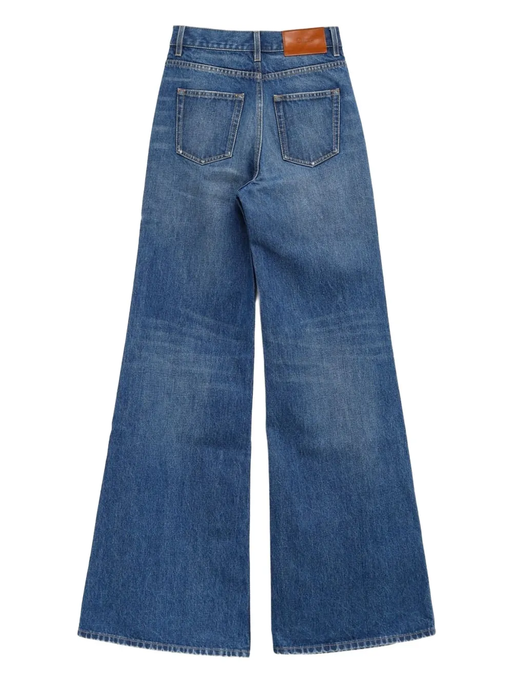 Chloé wide-leg denim jeans - Blauw